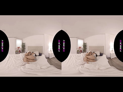 ❤️ PORNBCN VR दोन तरुण लेस्बियन 4K 180 3D व्हर्च्युअल रिअॅलिटीमध्ये खडबडीत जागे झाले जिनिव्हा बेलुची कॅटरिना मोरेनो ☑ आमच्याकडे